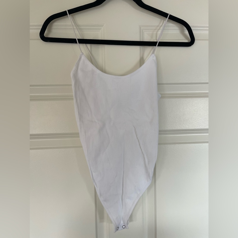 Forever 21 white body suit size small